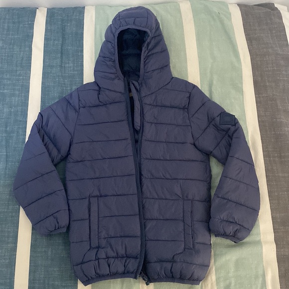 Lily & Dan Other - Blue Puffer Jacket - Size 6 - Lily & Dan